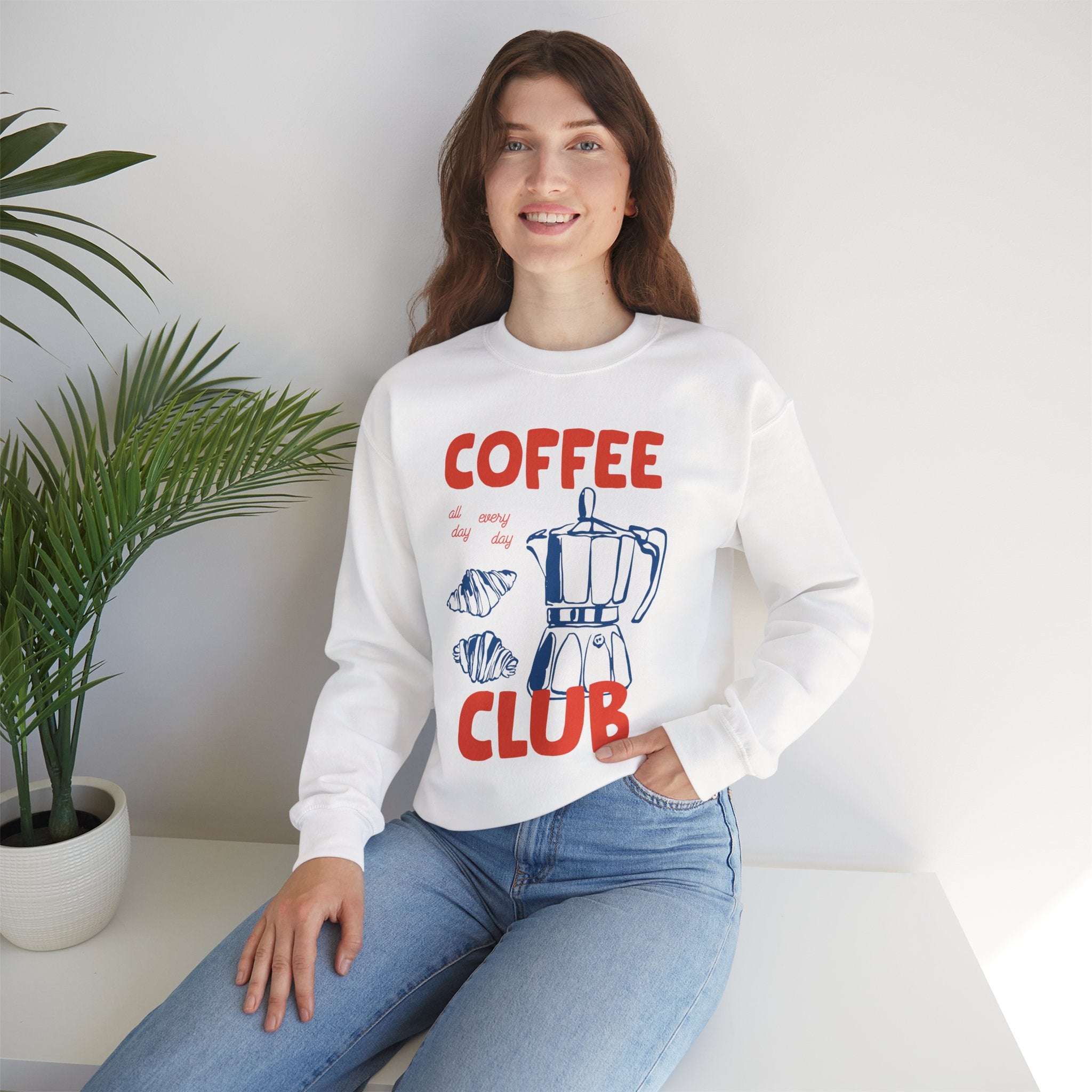Coffee Club Crewneck Sweatshirt