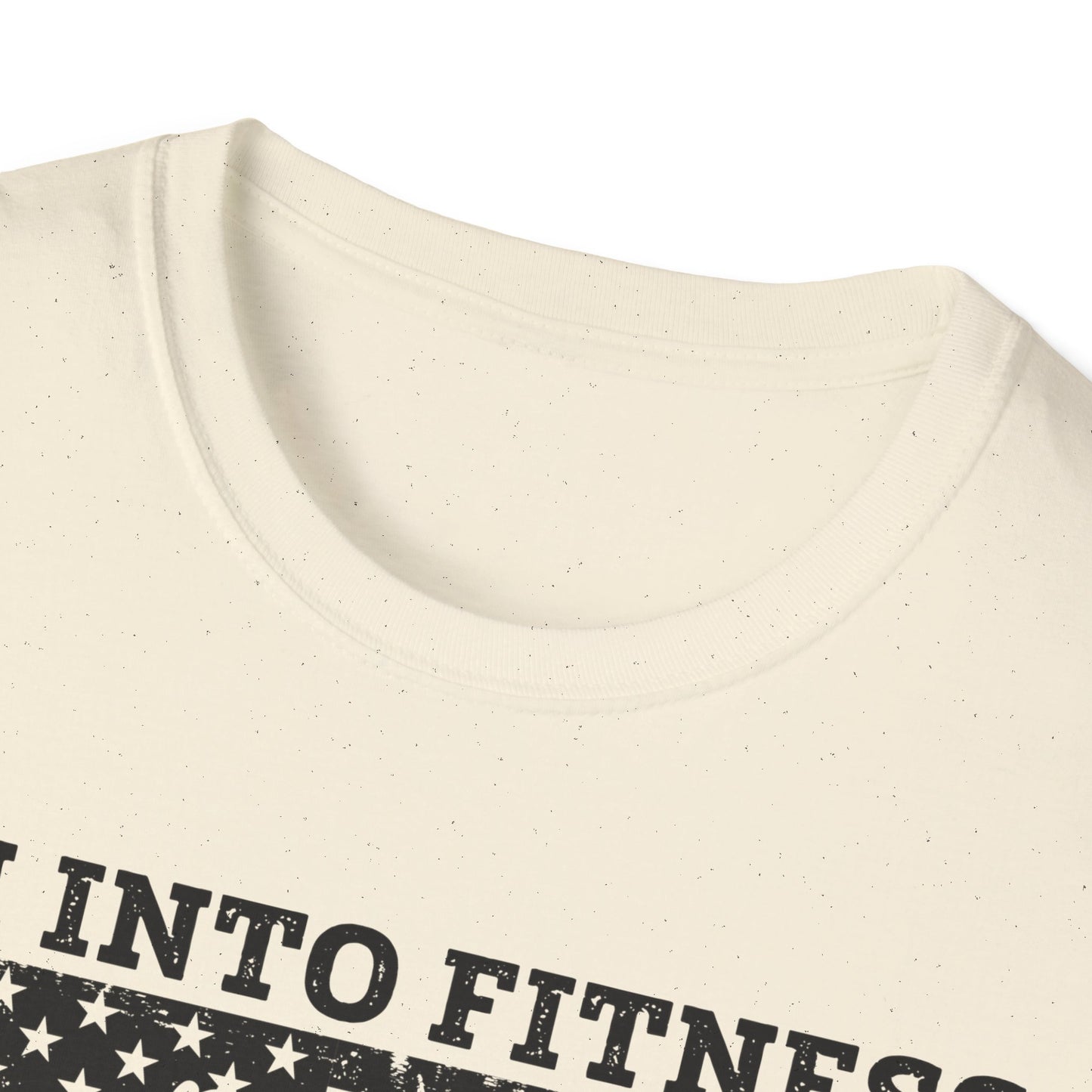 I'm Into Fitness Deer Graphic T-Shirt - Unisex Softstyle Tee for Outdoor Enthusiasts