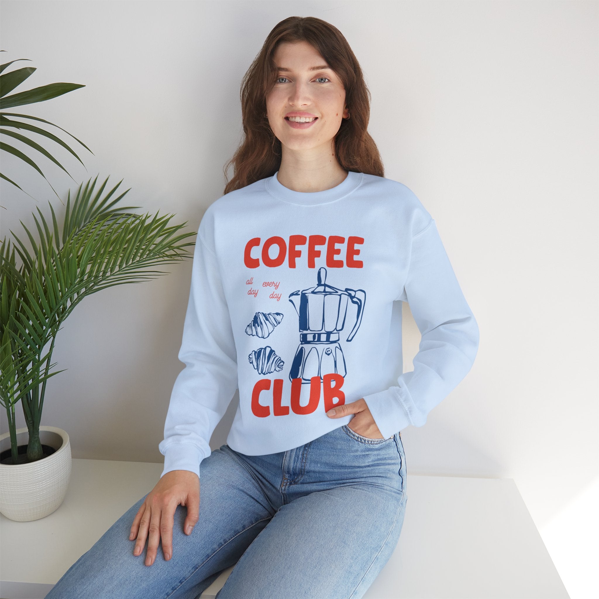 Coffee Club Crewneck Sweatshirt