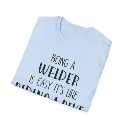 Funny Welder T-Shirt - Welding Humor Tee for Mechanics and Tradespeople