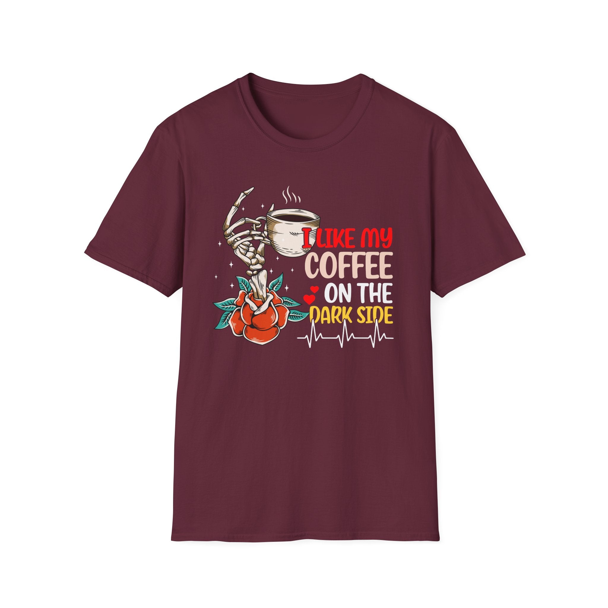 I Like My Coffee on the Dark Side T-Shirt