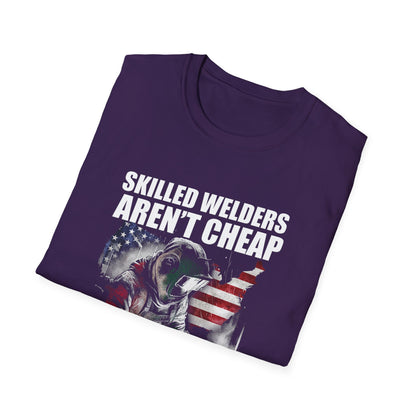 Skilled Welders Humor Unisex T-Shirt - Perfect for Welding Professionals and Craft Lovers