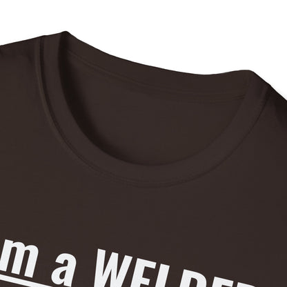 Welding Life Unisex Softstyle T-Shirt - 'I am a WELDER' Graphic Tee