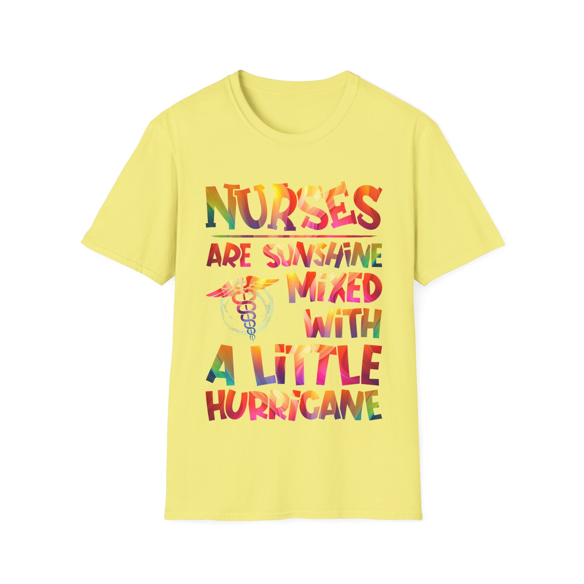 Nursing Sunshine Unisex T-Shirt - Colorful Nurse Appreciation Tee