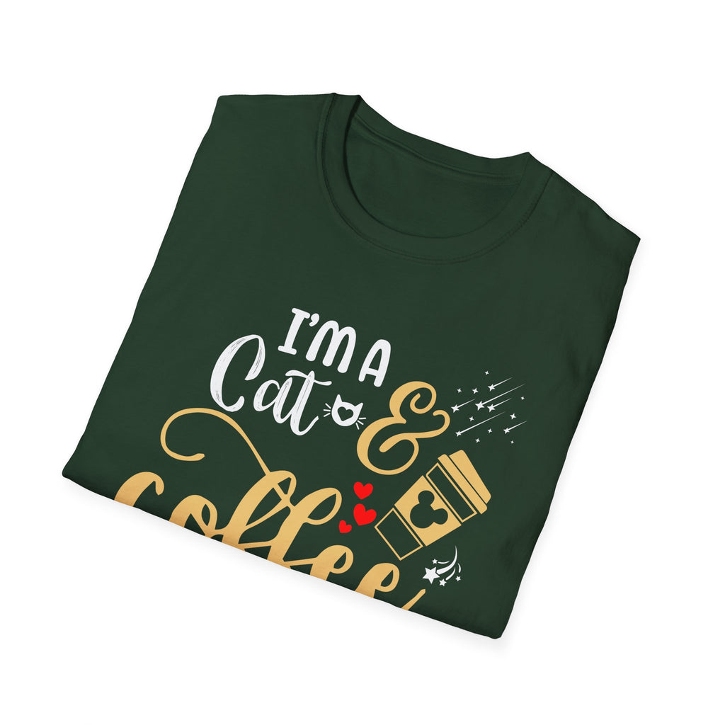 I'm a Cat and Coffee Kind of Girl T-Shirt