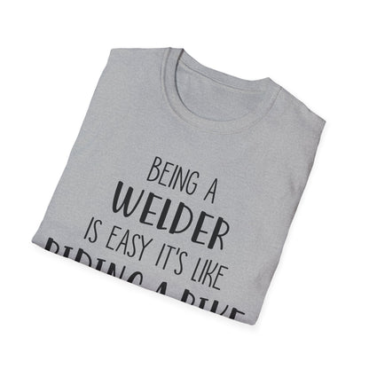 Funny Welder T-Shirt - Welding Humor Tee for Mechanics and Tradespeople