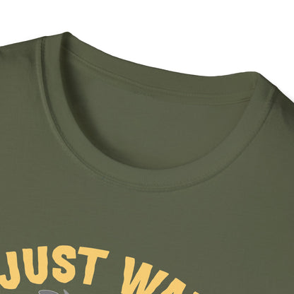 Gardening & Dog Lover Unisex T-Shirt - 'I Just Want to Work in My Garden and Hangout with My Dog'