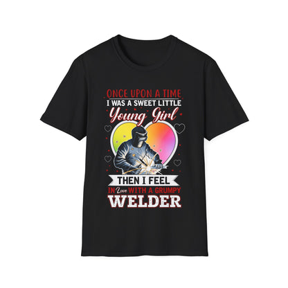 Grumpy Welder T-Shirt - Funny Welding Gift for Him, Perfect for Birthdays and Special Occasions