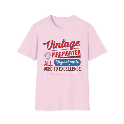 Vintage Firefighter Unisex T-Shirt
