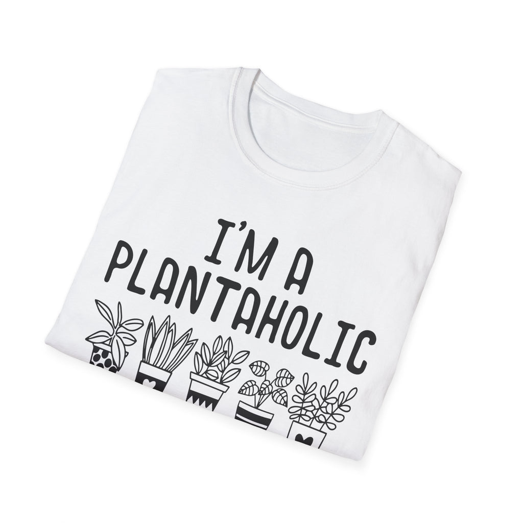 Funny Plant Lover - I'm a Plantaholic on the Road to Recovery Gardening T-Shirt