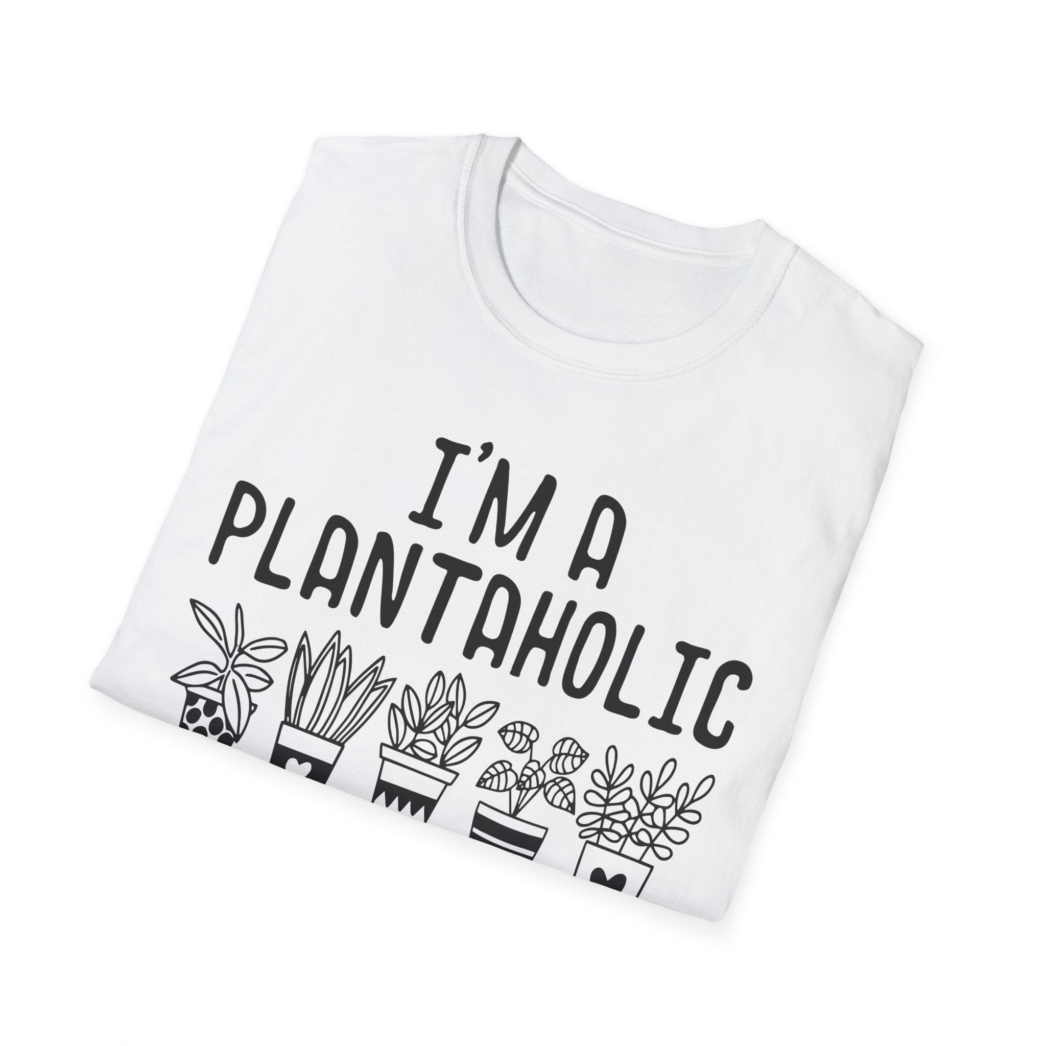 Funny Plant Lover - I'm a Plantaholic on the Road to Recovery Gardening T-Shirt