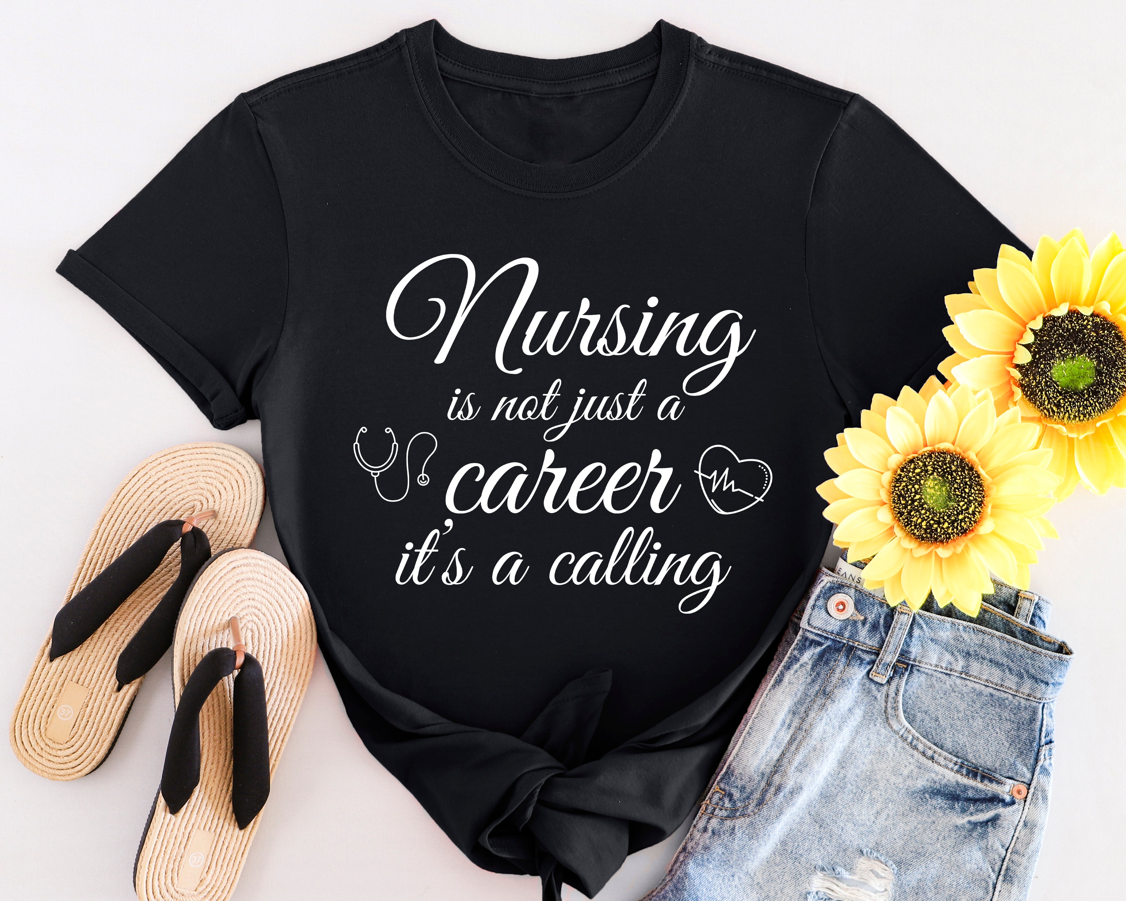Nursing is Not Just a Career Unisex T-Shirt for Healthcare Professionals
