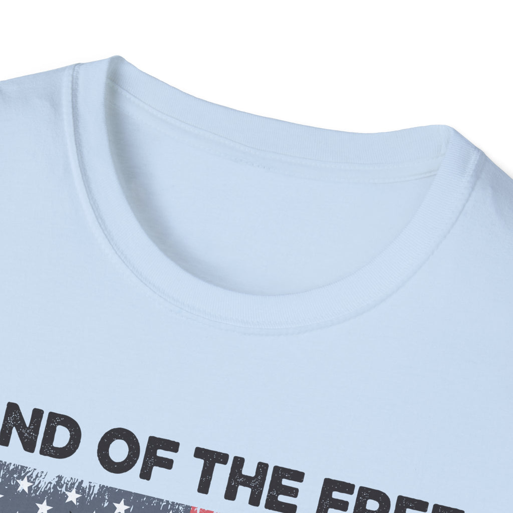 Land of the Free Fishing T-Shirt | Home of the Angler Graphic Tee for Outdoor Enthusiasts
