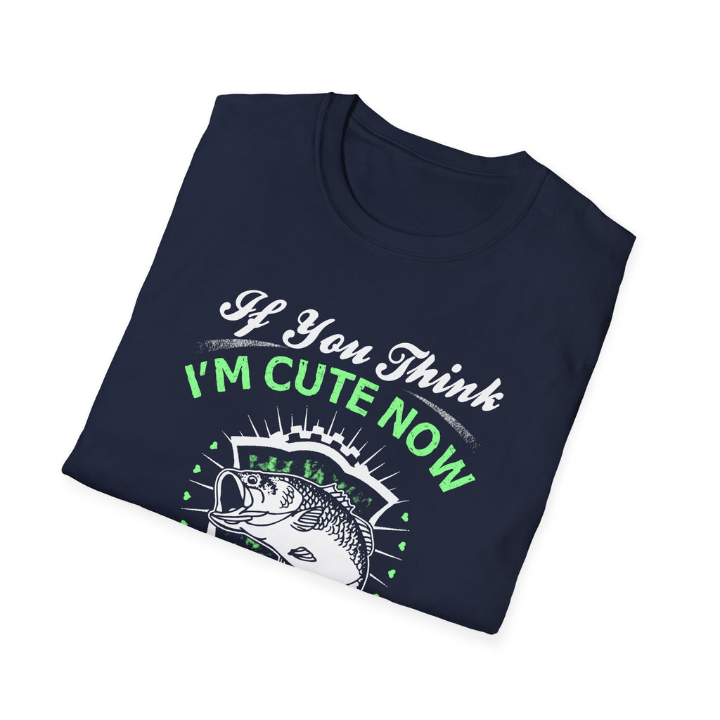 Funny Unisex T-Shirt - 'I'm Cute Now, Wait Until You See Me'