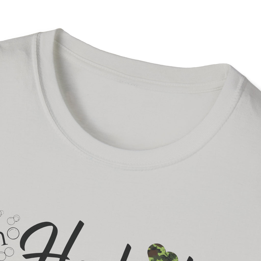 Valentine's Day Fishing T-Shirt - "I'm Hooked On You" Design for Anglers