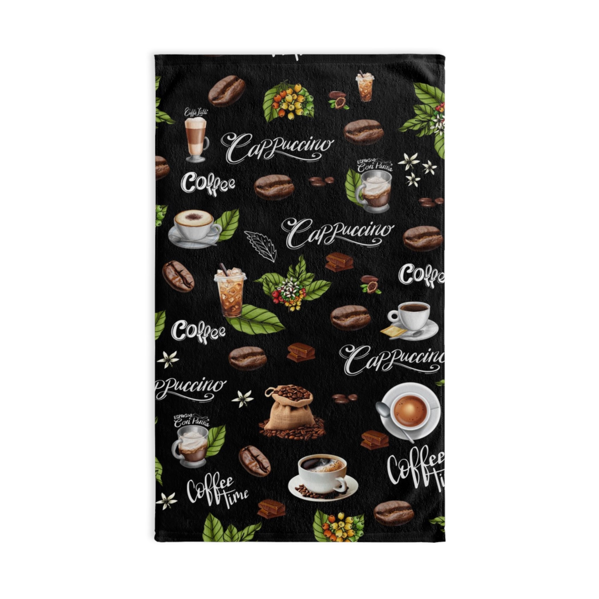 Coffee Lovers Hand Towel, Kitchen Decor, Gift for Baristas, Coffee Themed, Housewarming Gifts, Coffee Lover's Collection