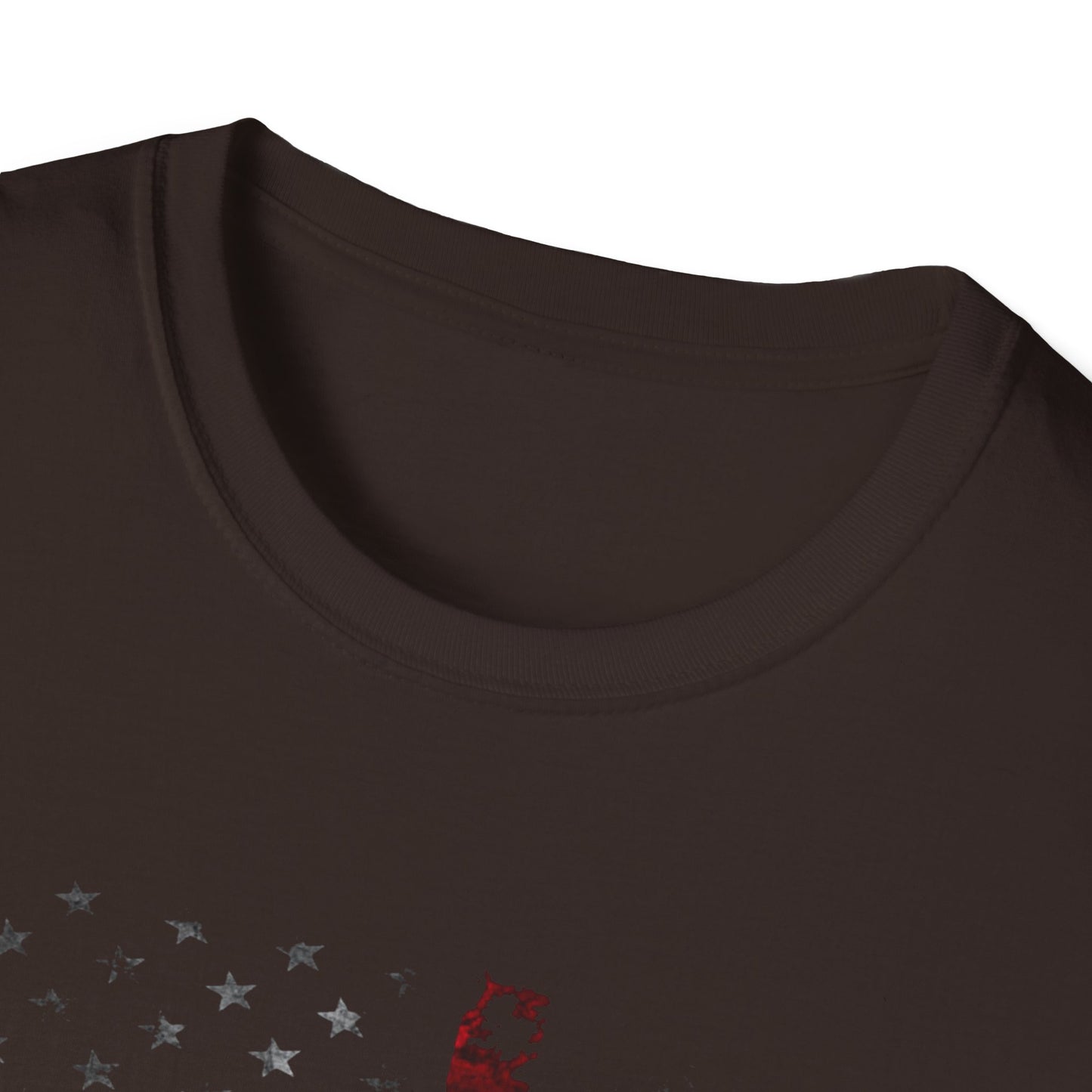 Patriotic Firefighter Graphic T-Shirt | Unisex Softstyle Tee for Heroes,,,..
