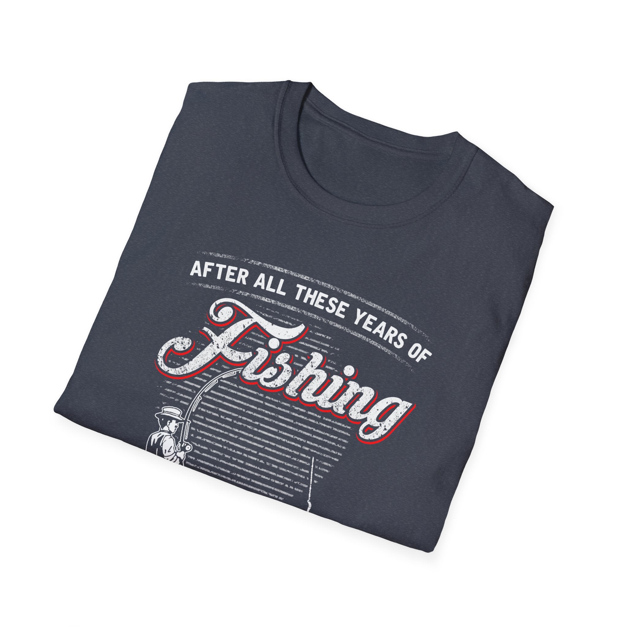 Fishing T-Shirt - "After All These Years of Fishing, My Wife is Still My Best Catch" - Perfect Gift for Fishermen
