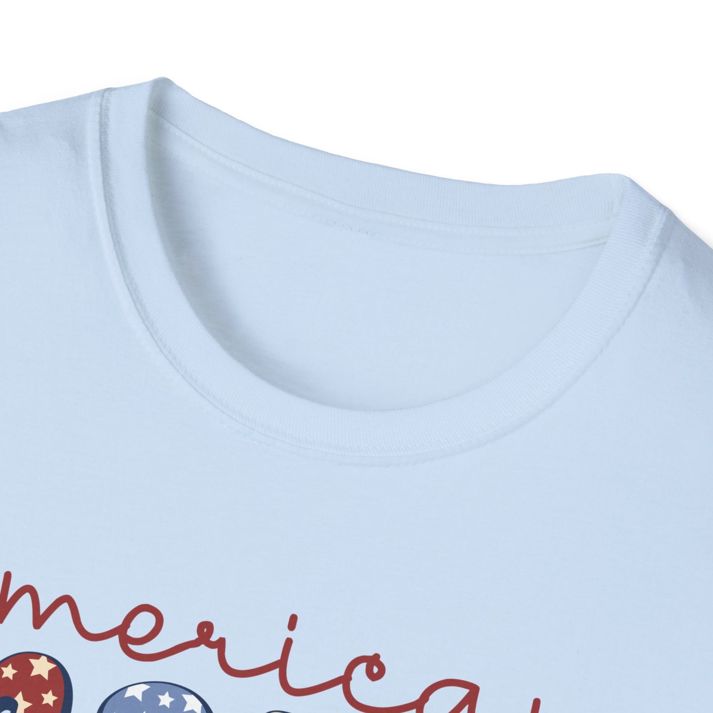 American Bear Patriotic T-Shirt, Casual Tee, Unisex T-Shirt, Gift for Him/Her, Summer Wear
