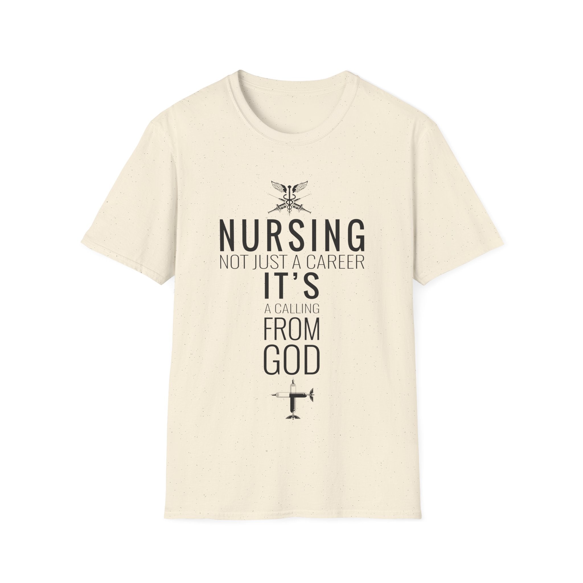 Nursing Calling Unisex Softstyle T-Shirt | Inspirational Tee for Healthcare Heroes