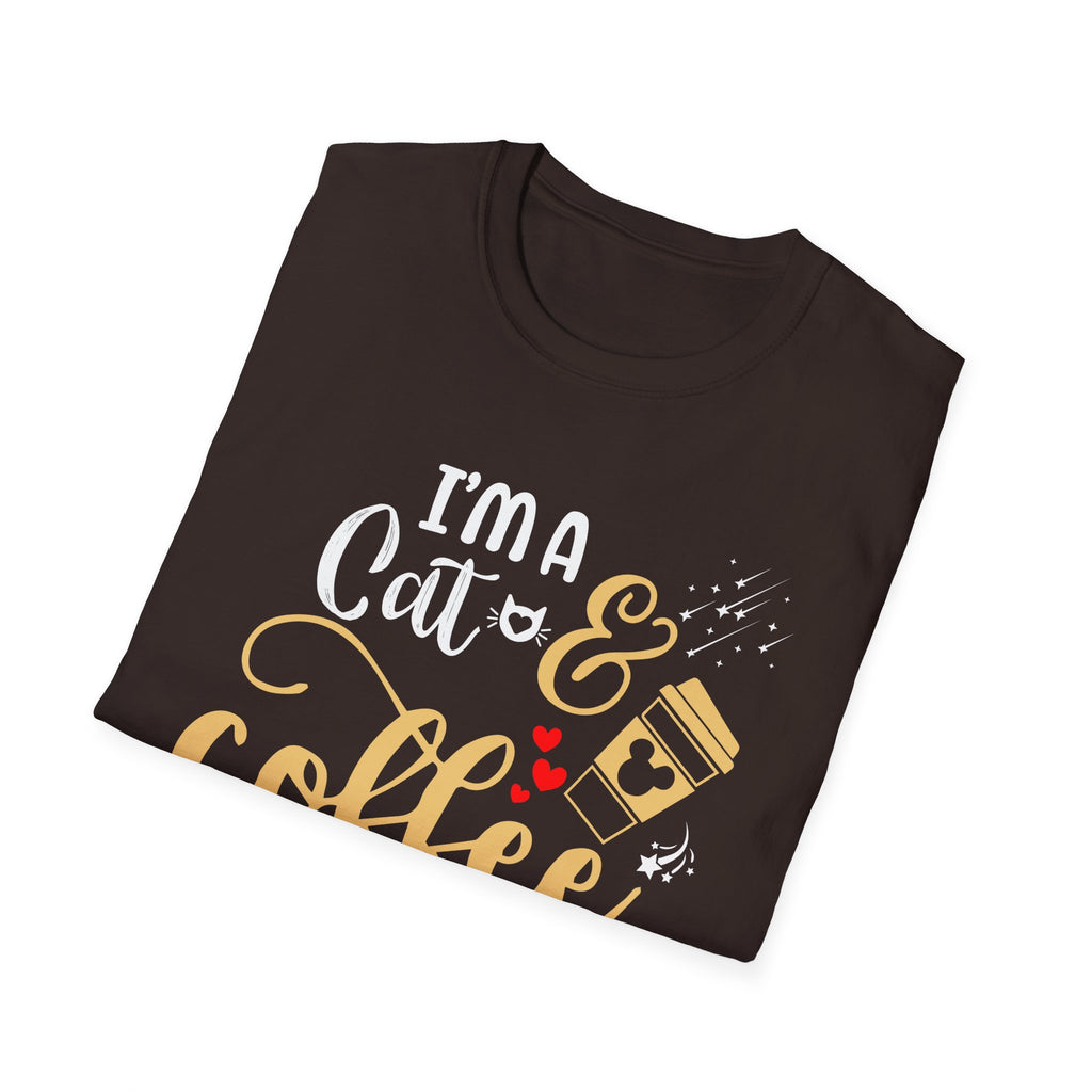I'm a Cat and Coffee Kind of Girl T-Shirt