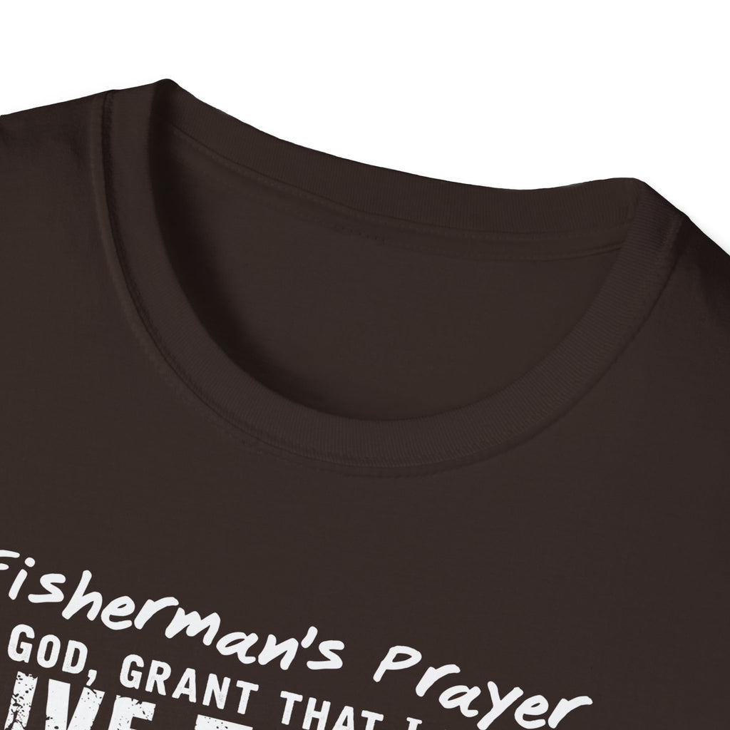 Fisherman's Prayer Unisex Softstyle T-Shirt - For Outdoor Lovers & Anglers