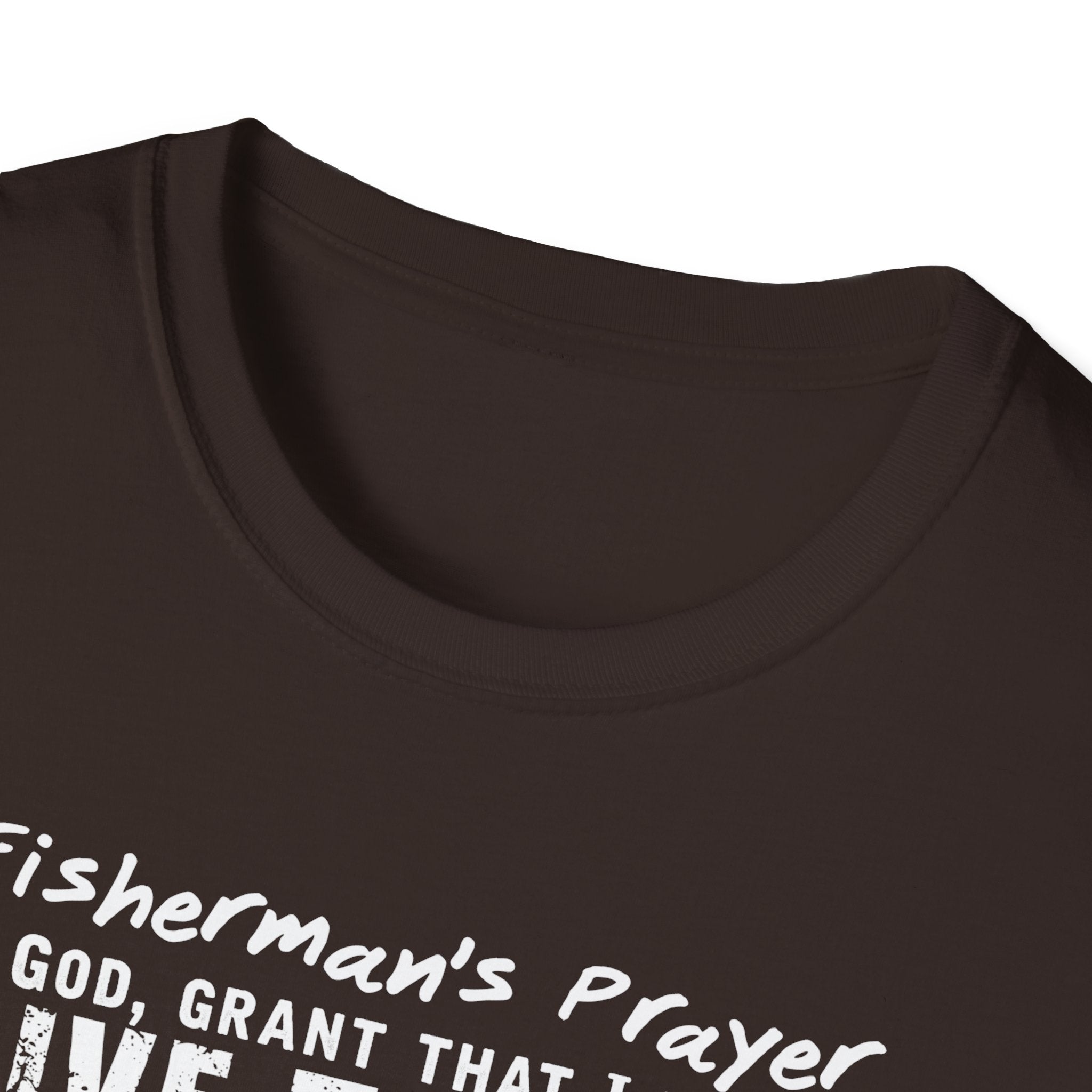 Fisherman's Prayer Unisex Softstyle T-Shirt - For Outdoor Lovers & Anglers