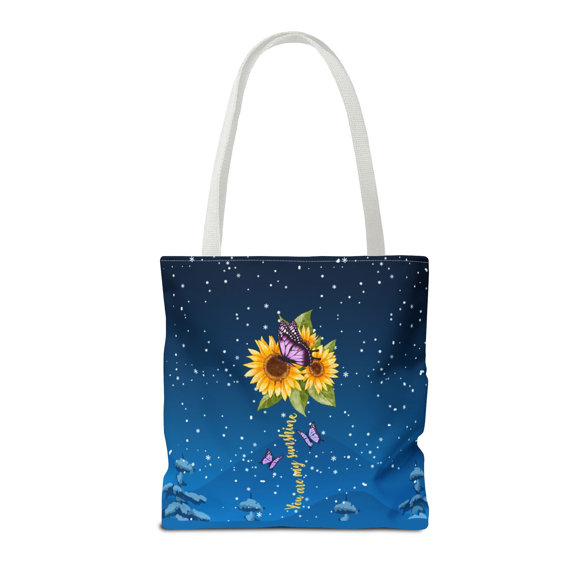 Heartfelt Sunflower Tote Bag for Daughters | Inspirational Gift | Birthday, Graduation, Mother's Day, Everyday Use, Floral Art