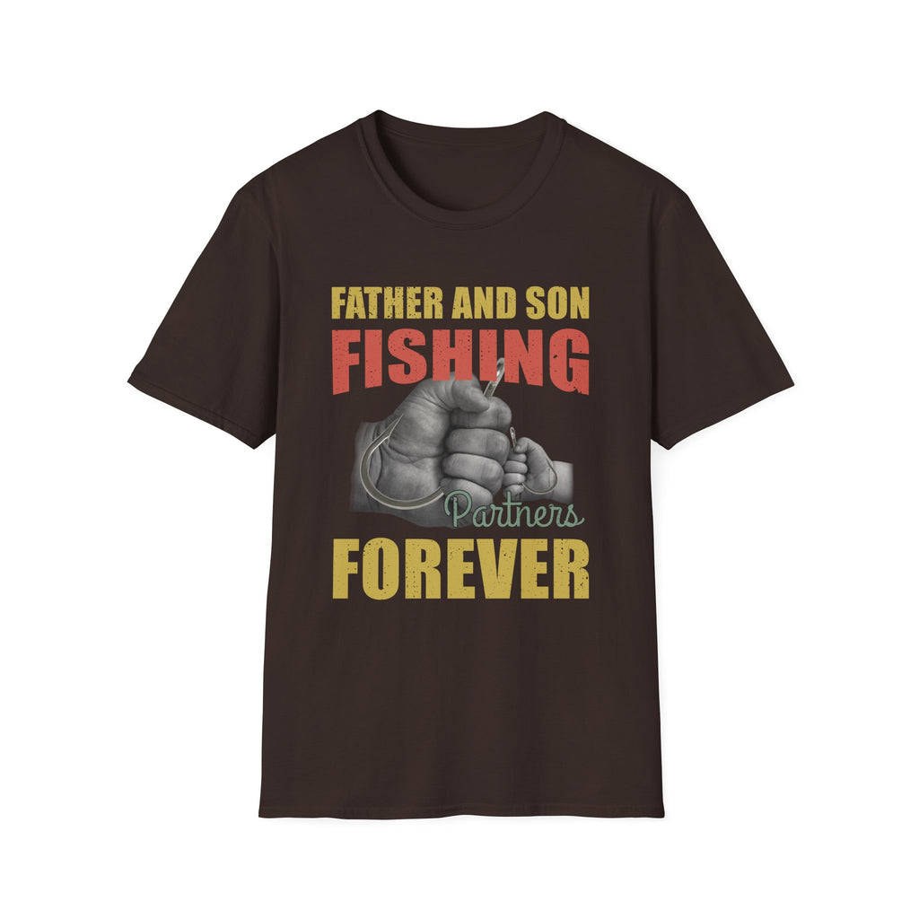 Father and Son Fishing Partners Forever T-Shirt