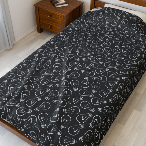 Cozy Velveteen Plush Blanket for Electrician, Soft Throw for Relaxation, Perfect Gift for Birthdays & Holidays