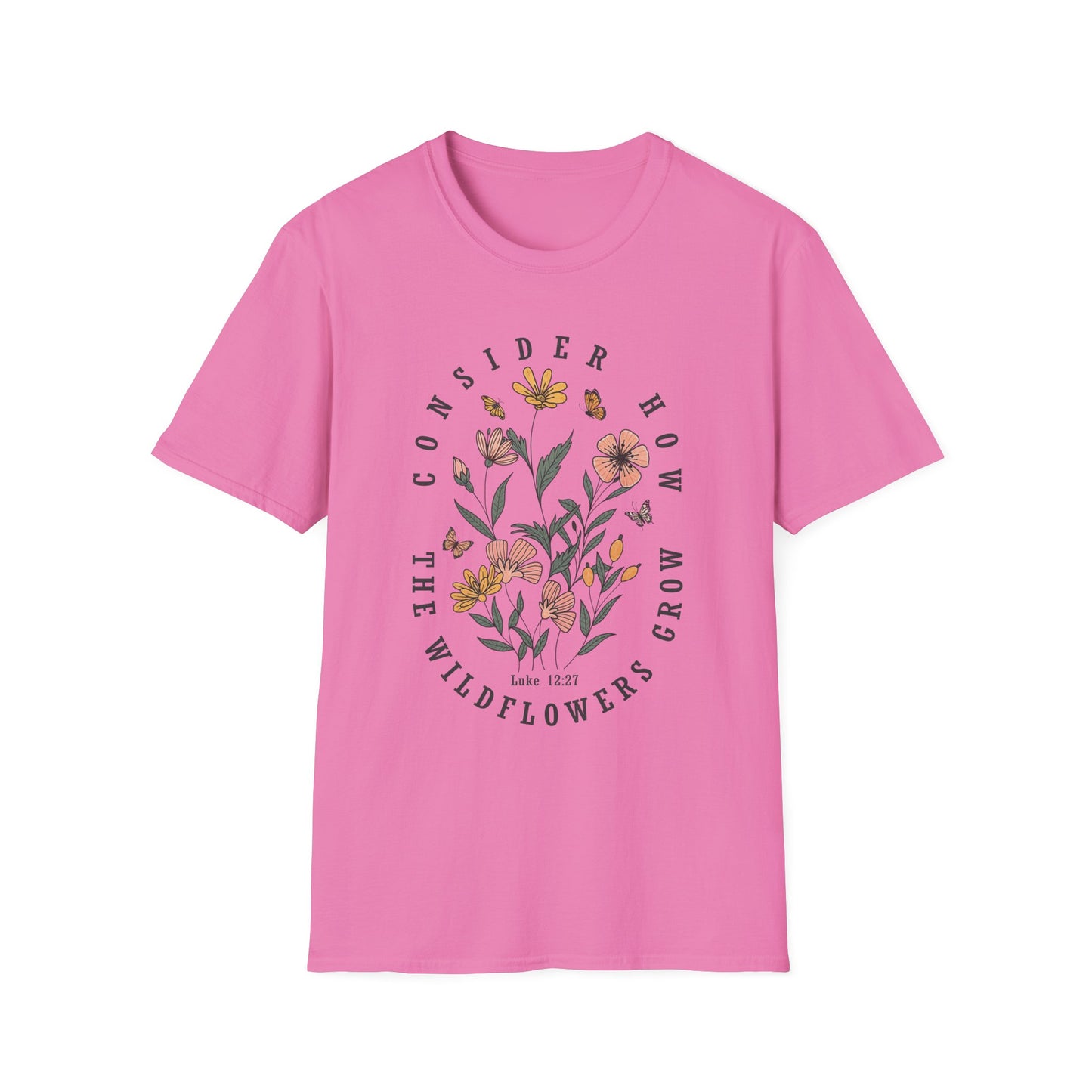 Floral Inspirational Family T-Shirt, Unisex Graphic Tee, Motivational Quote Shirt, Casual Floral Top, Perfect Gift for Nature Lovers