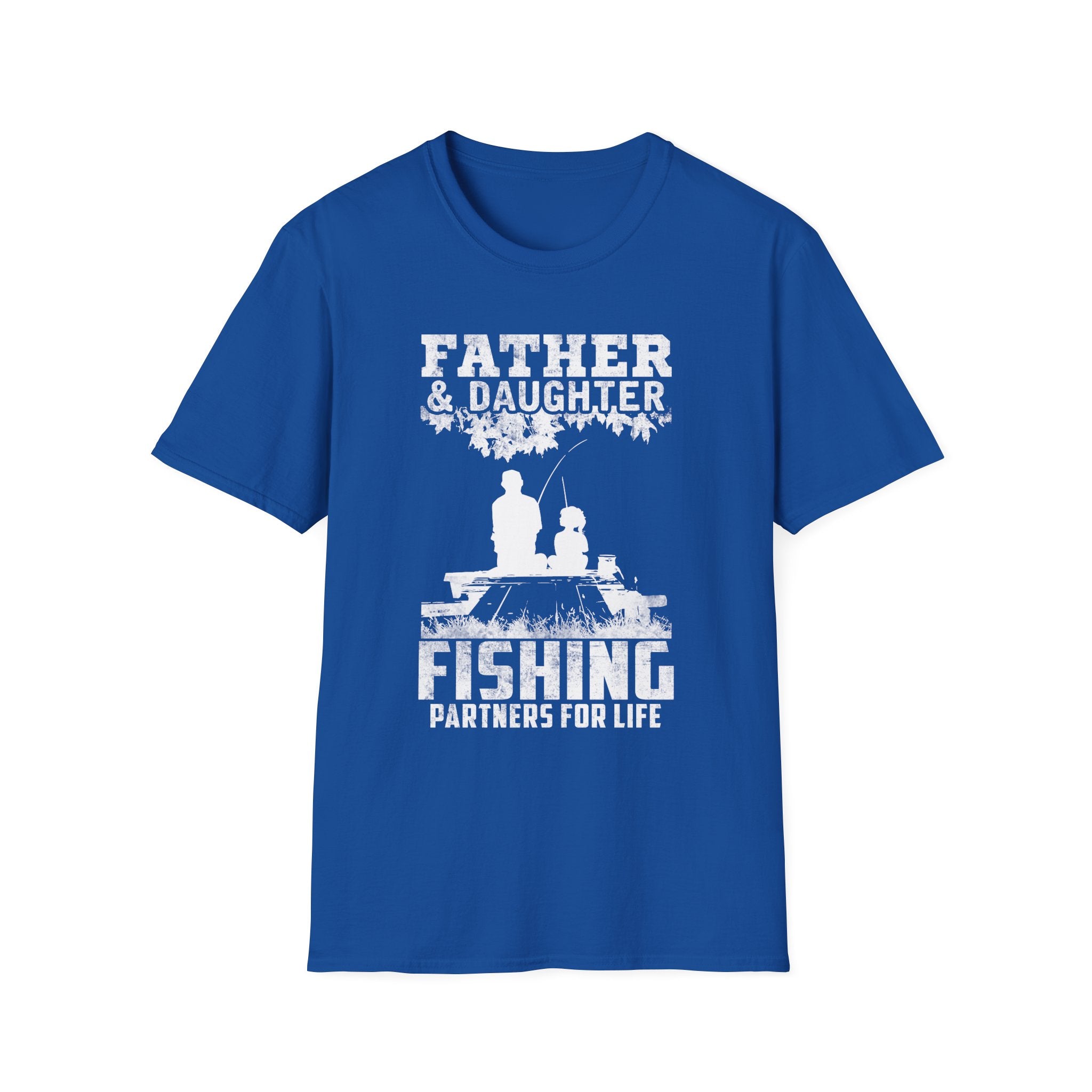 Father & Daughter Fishing Partners T-Shirt | Unisex Softstyle Tee