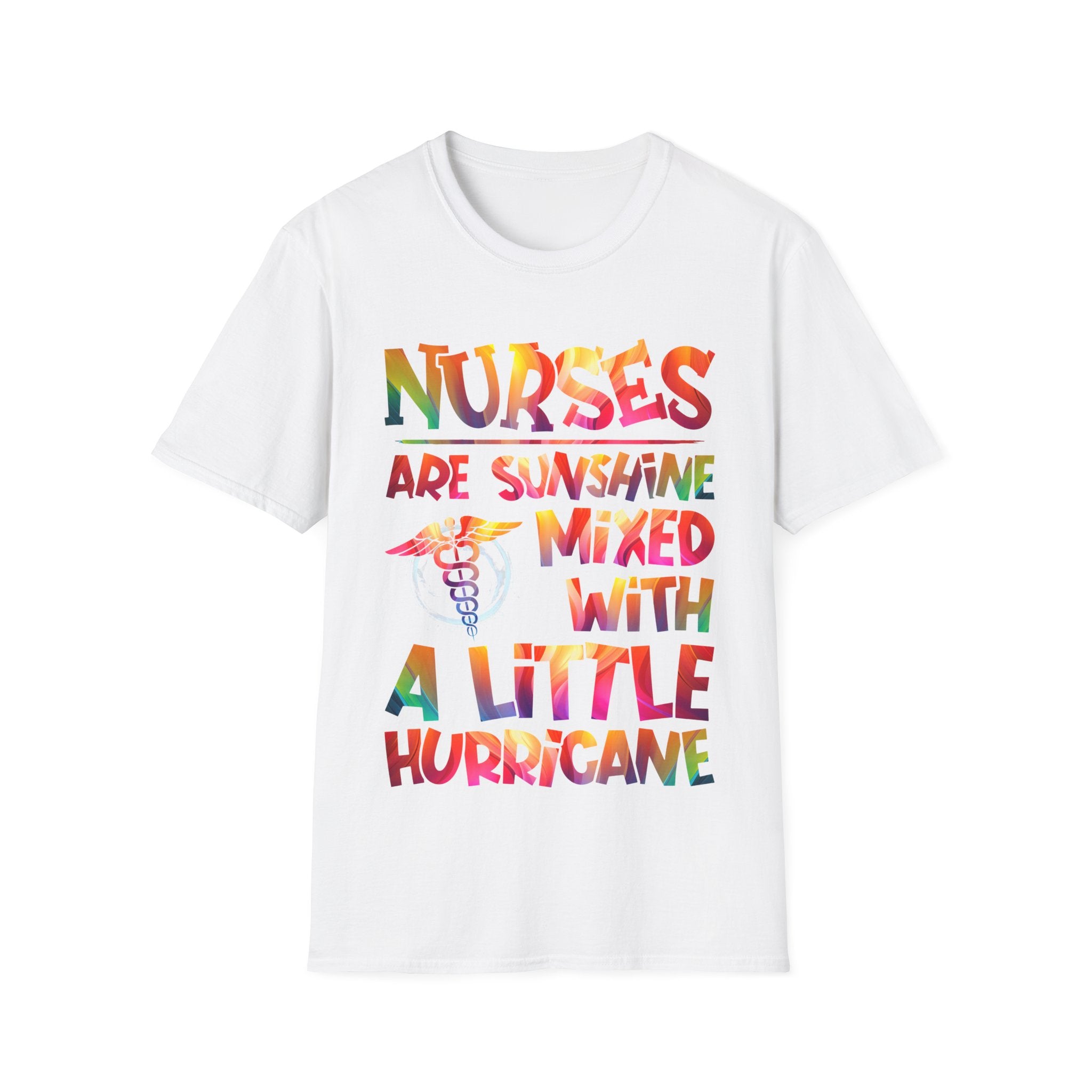 Nursing Sunshine Unisex T-Shirt - Colorful Nurse Appreciation Tee