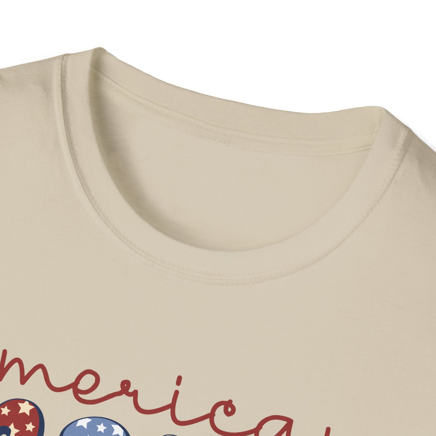 American Bear Patriotic T-Shirt, Casual Tee, Unisex T-Shirt, Gift for Him/Her, Summer Wear