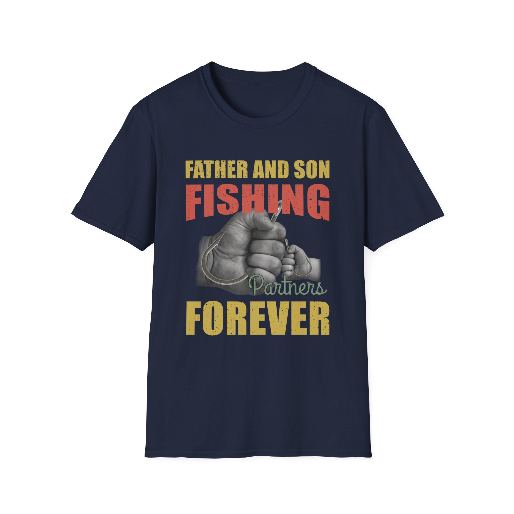 Father and Son Fishing Partners Forever T-Shirt
