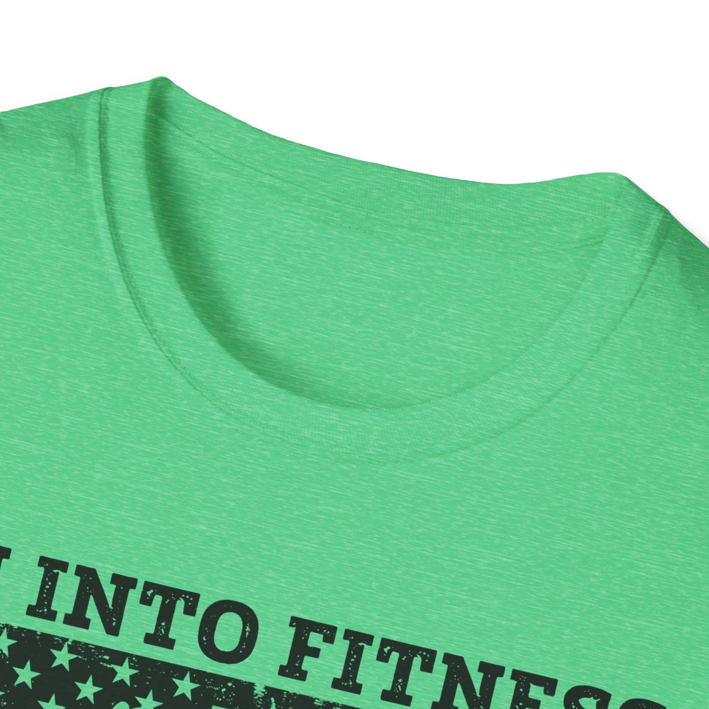 I'm Into Fitness Deer Graphic T-Shirt - Unisex Softstyle Tee for Outdoor Enthusiasts