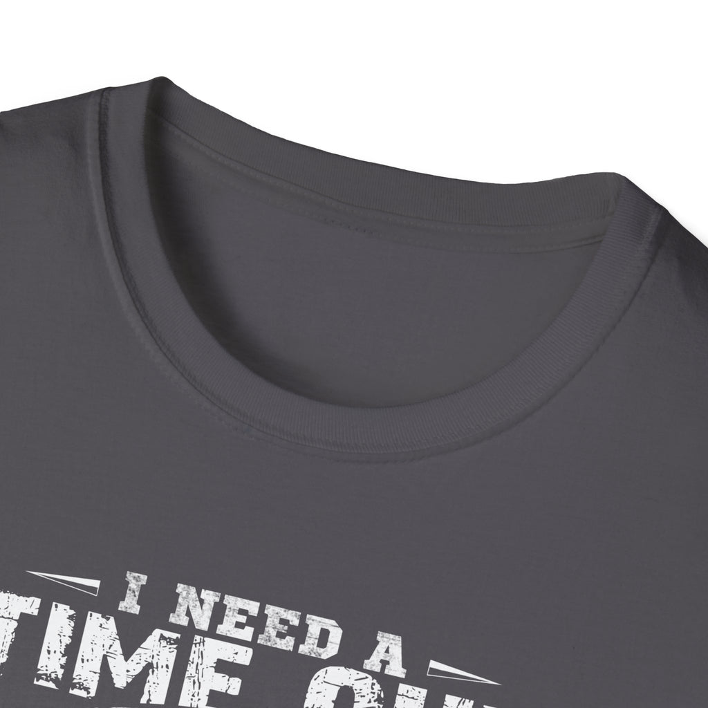 Funny Fishing T-Shirt – "I Need a Time Out, Let Me Go Fishing"