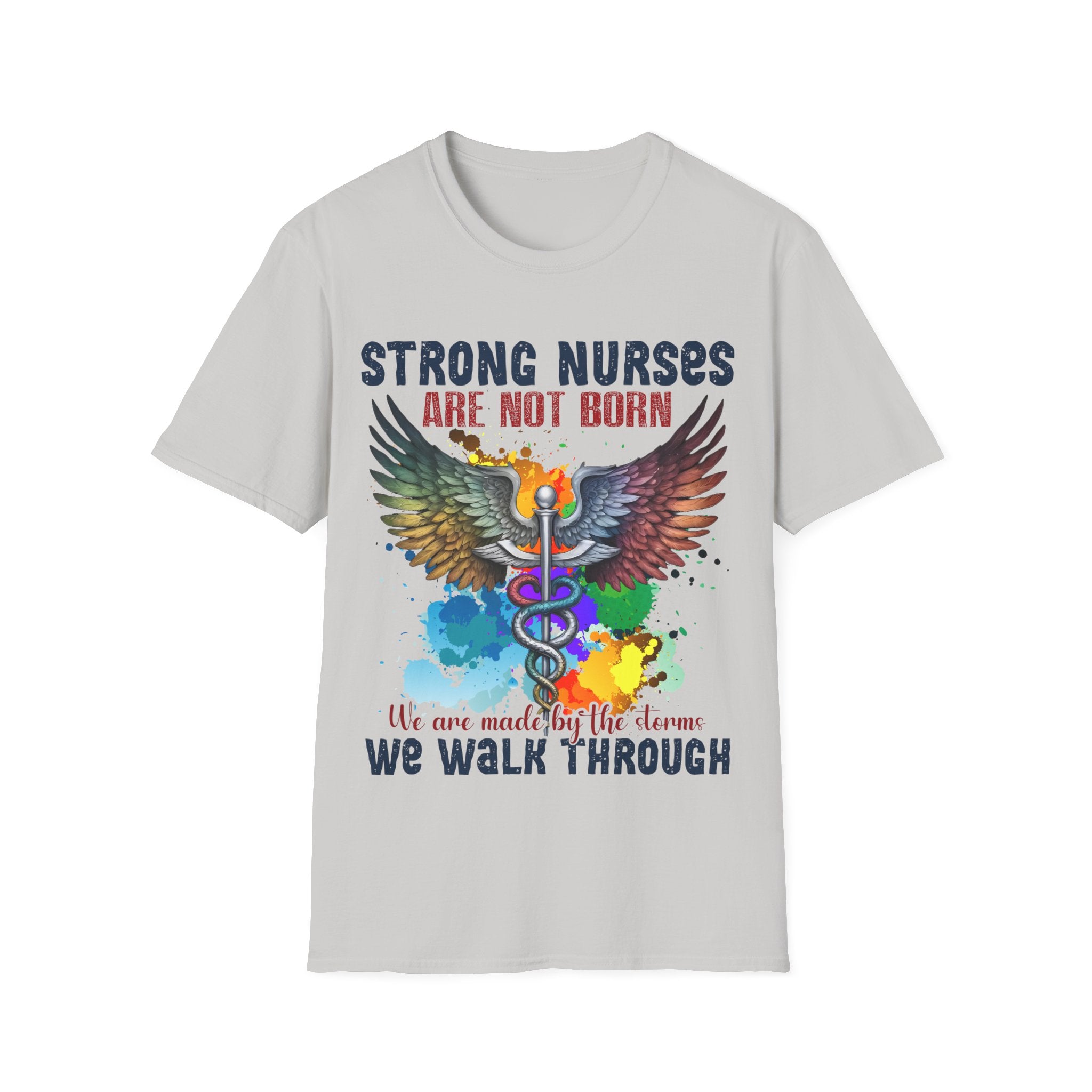 Strong Nurses Unisex Softstyle T-Shirt - Supportive Healthcare Gift