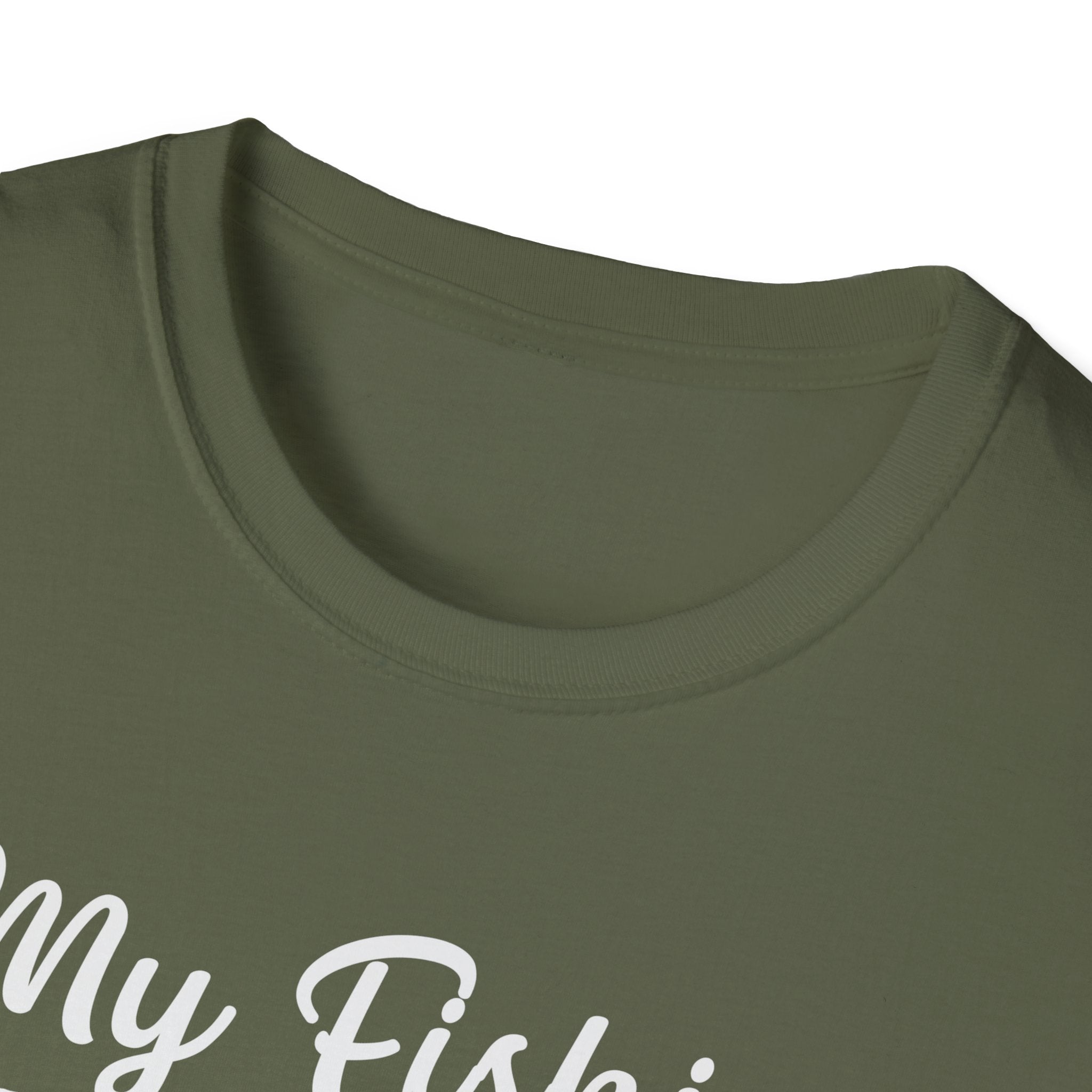My Fishing Buddies Call Me Dad | Unisex Softstyle T-Shirt for Dads