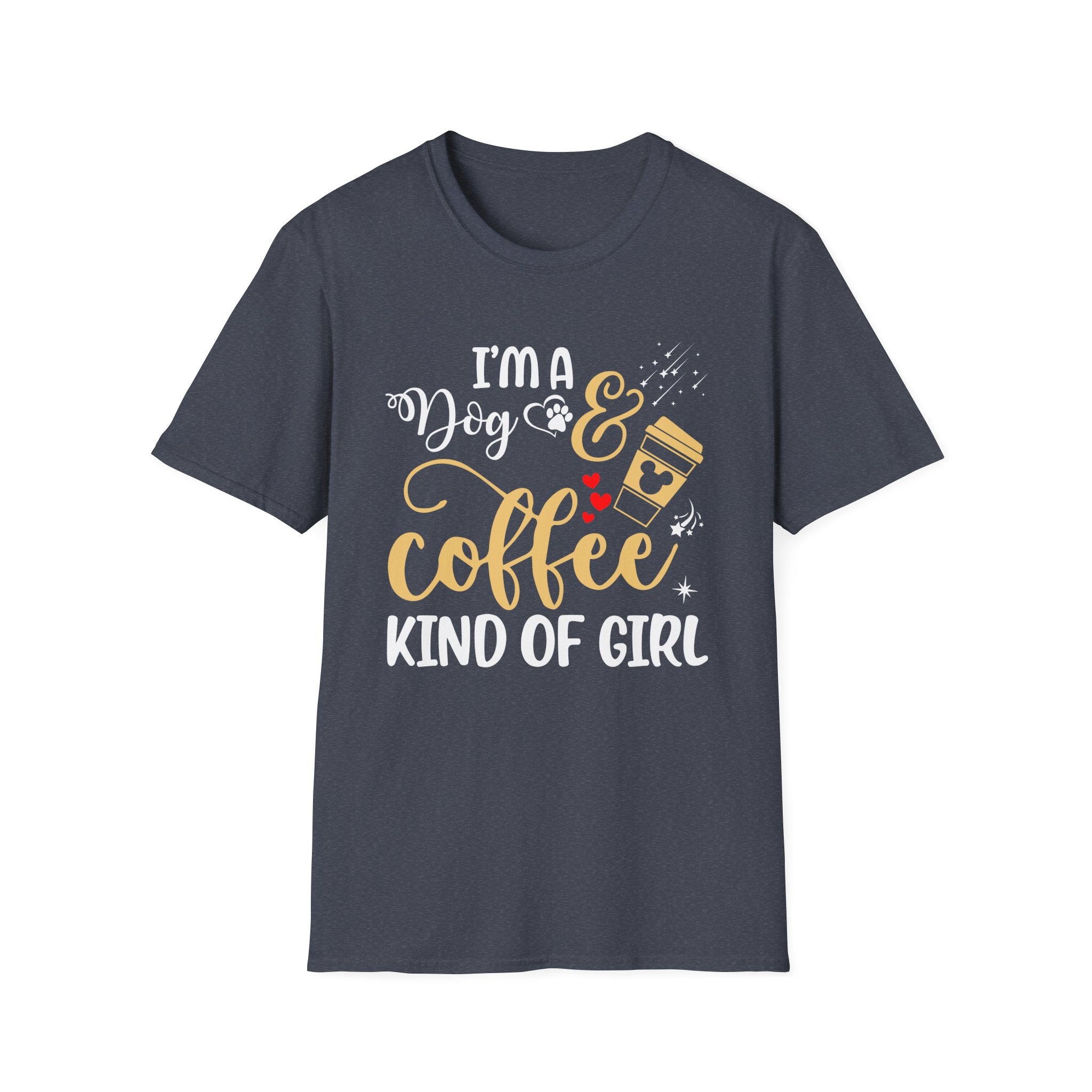 I'm a Dog and Coffee Kind of Girl T-Shirt