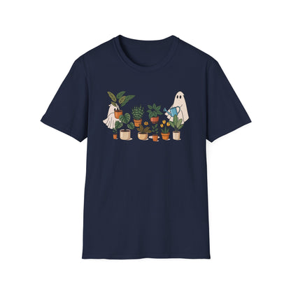 Cute Plant Ghost Unisex T-Shirt, Gardening Gift, Plant Lover Tee
