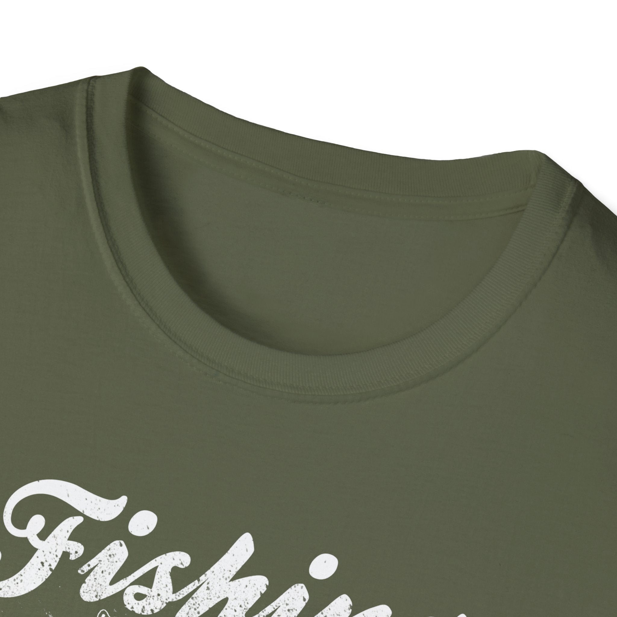 Fishing Is My Cardio Unisex Softstyle T-Shirt - Perfect for Anglers