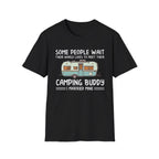 Camping Buddy T-Shirt, Outdoor Adventure Tee, RV Lover Gift, Travel Enthusiast Apparel, Summer Camping Attire
