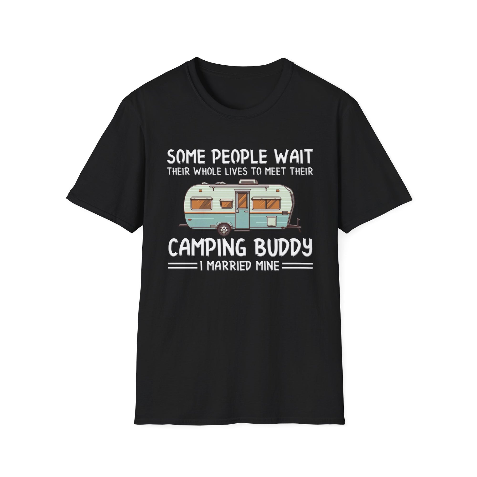 Camping Buddy T-Shirt, Outdoor Adventure Tee, RV Lover Gift, Travel Enthusiast Apparel, Summer Camping Attire