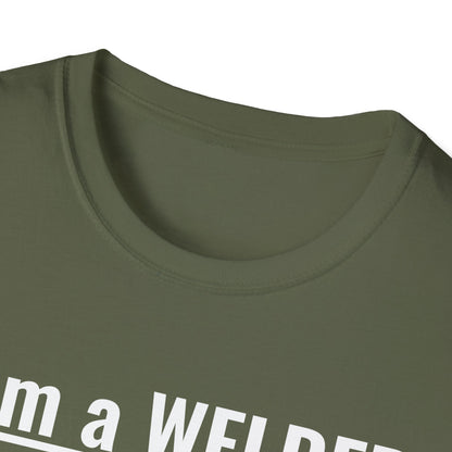 Welding Life Unisex Softstyle T-Shirt - 'I am a WELDER' Graphic Tee