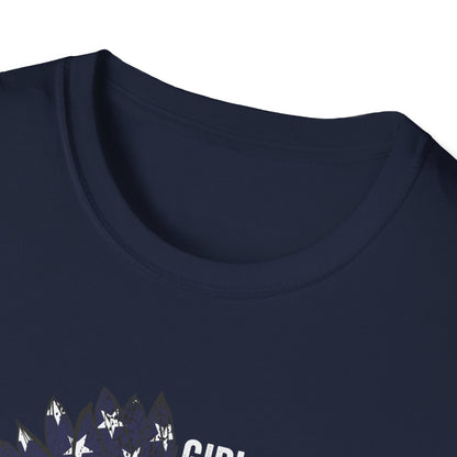 Unisex Softstyle T-Shirt - "Girl Who Likes Hunting & Fishing Aren't Weird" - Perfect for Outdoor Enthusiasts