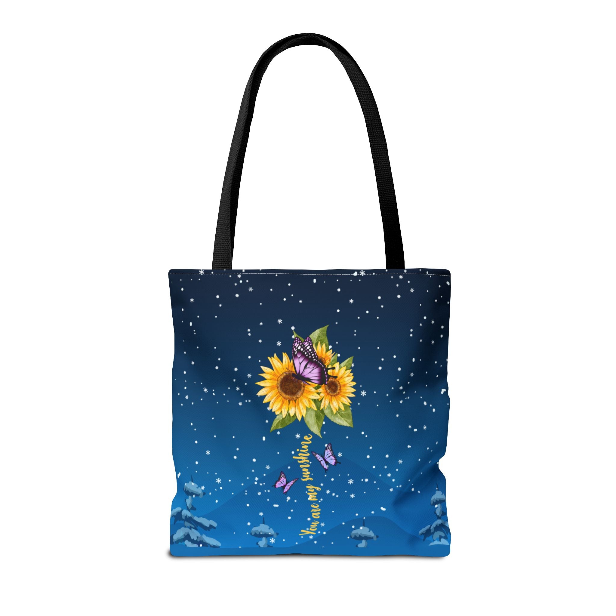 Heartfelt Sunflower Tote Bag for Daughters | Inspirational Gift | Birthday, Graduation, Mother's Day, Everyday Use, Floral Art