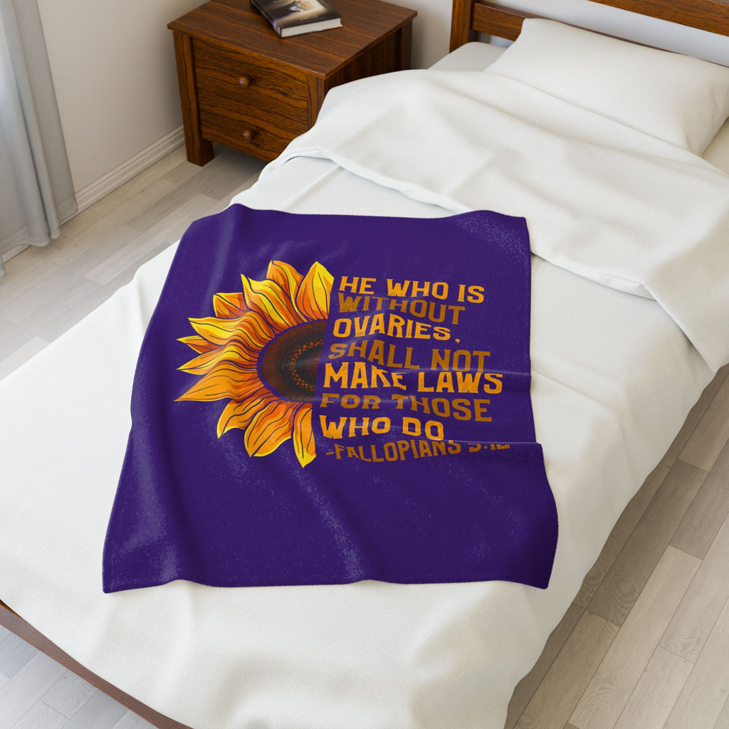 Sunflower Inspirational Plush Blanket, Cozy Throw for Home Decor, Gift for Friends, Unique Wedding Gift, Soft Blanket for All Seasons