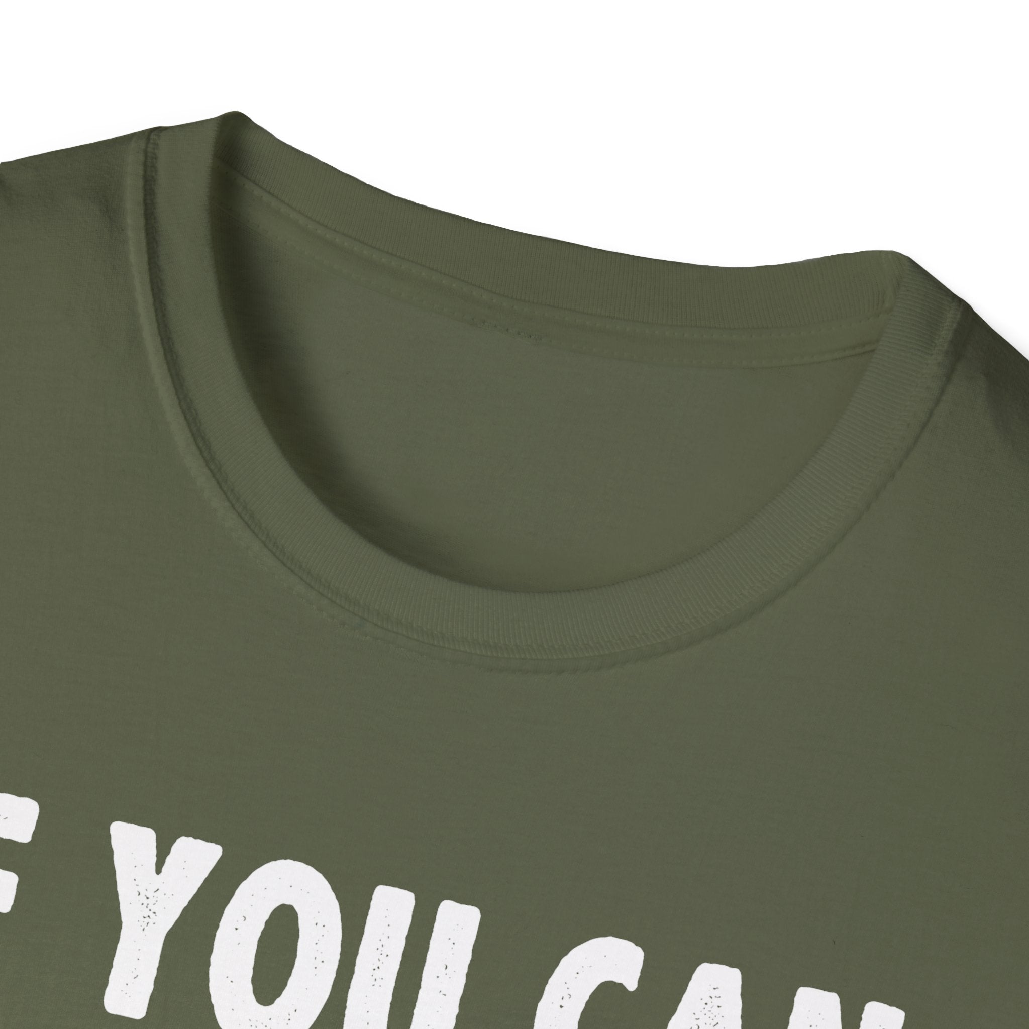 Funny Fishing T-Shirt - 'If You Can Read This You Need to Find Your Own Spot'