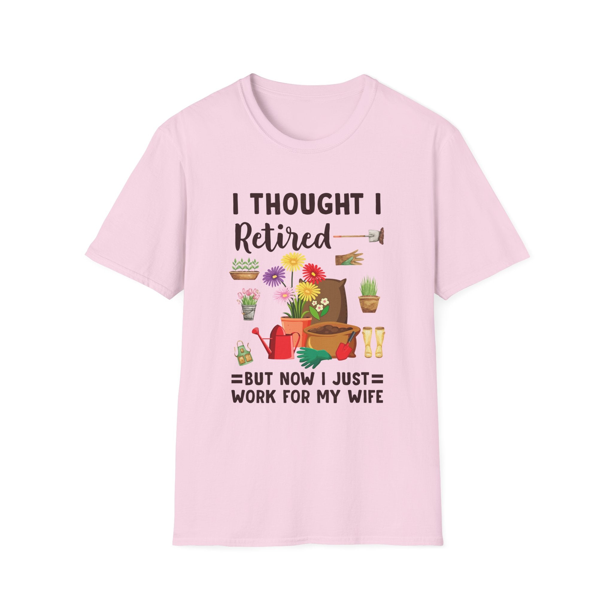 Retirement Humor T-Shirt, Funny Gift for Retirees, Unisex Tee for Men and Women, Gardening Lover Shirt, Birthday or Retirement Party Gift